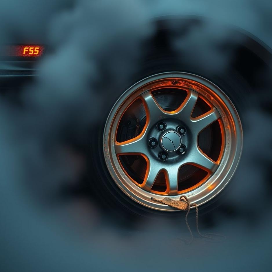 Dream : The stolen of the car wheel in the dream