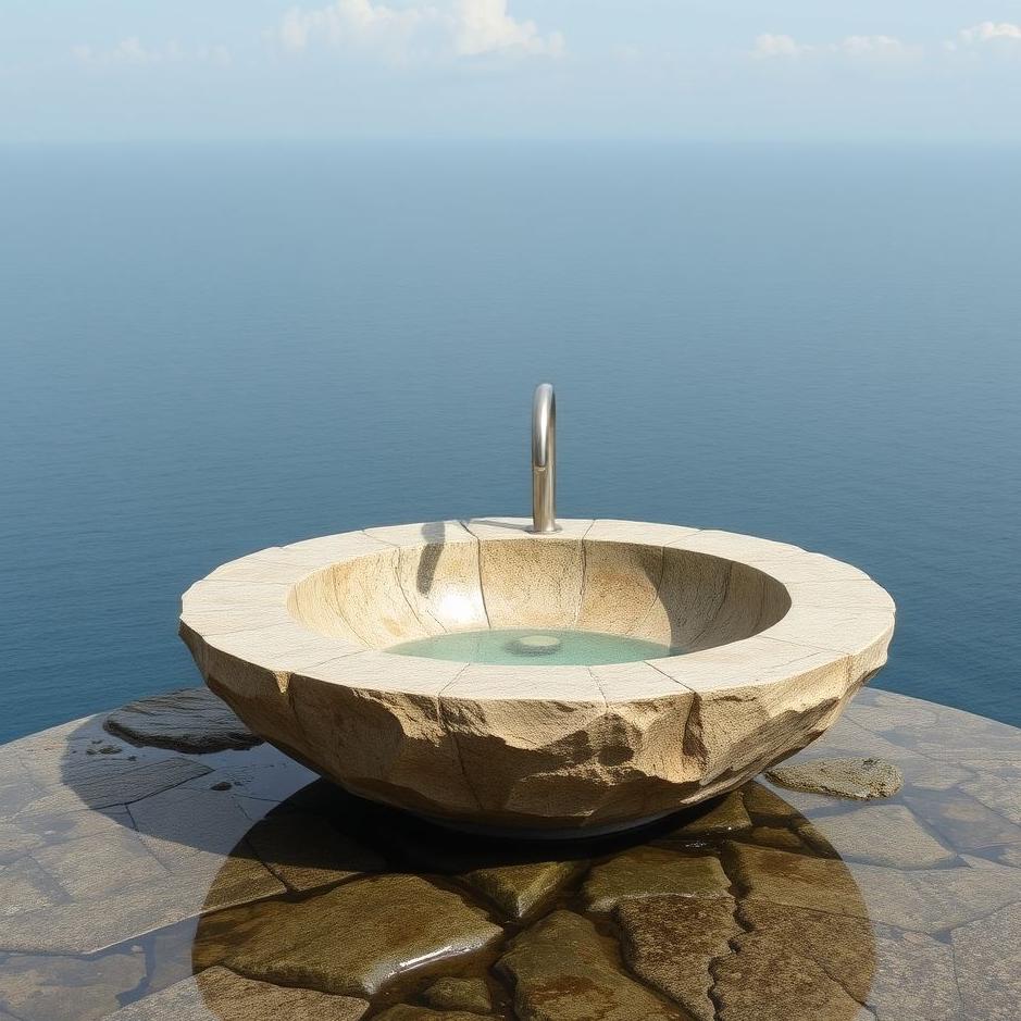 Dream : The stone sink on the dream