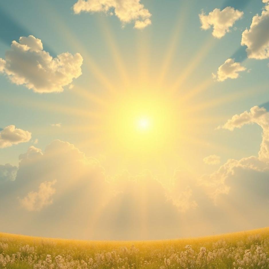 Dream : The sun and light in a dream