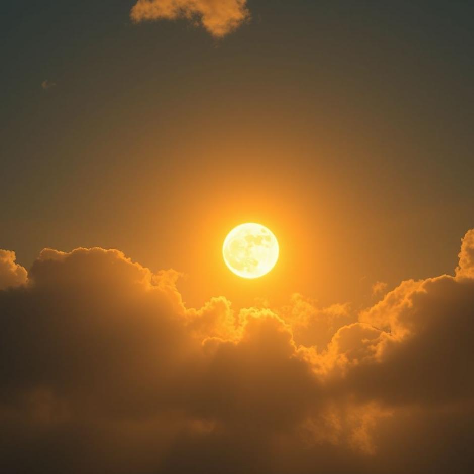 Dream : The sun and moon in a dream