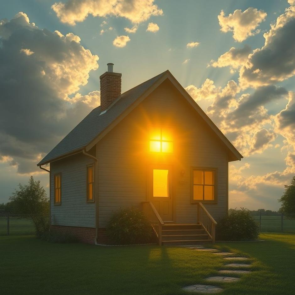 Dream : The sun enter the house in a dream