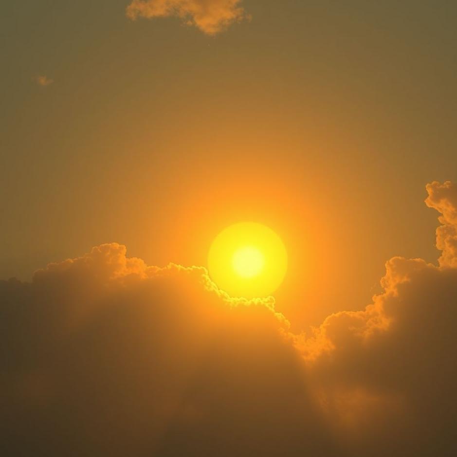 Dream : The sun hears in a dream