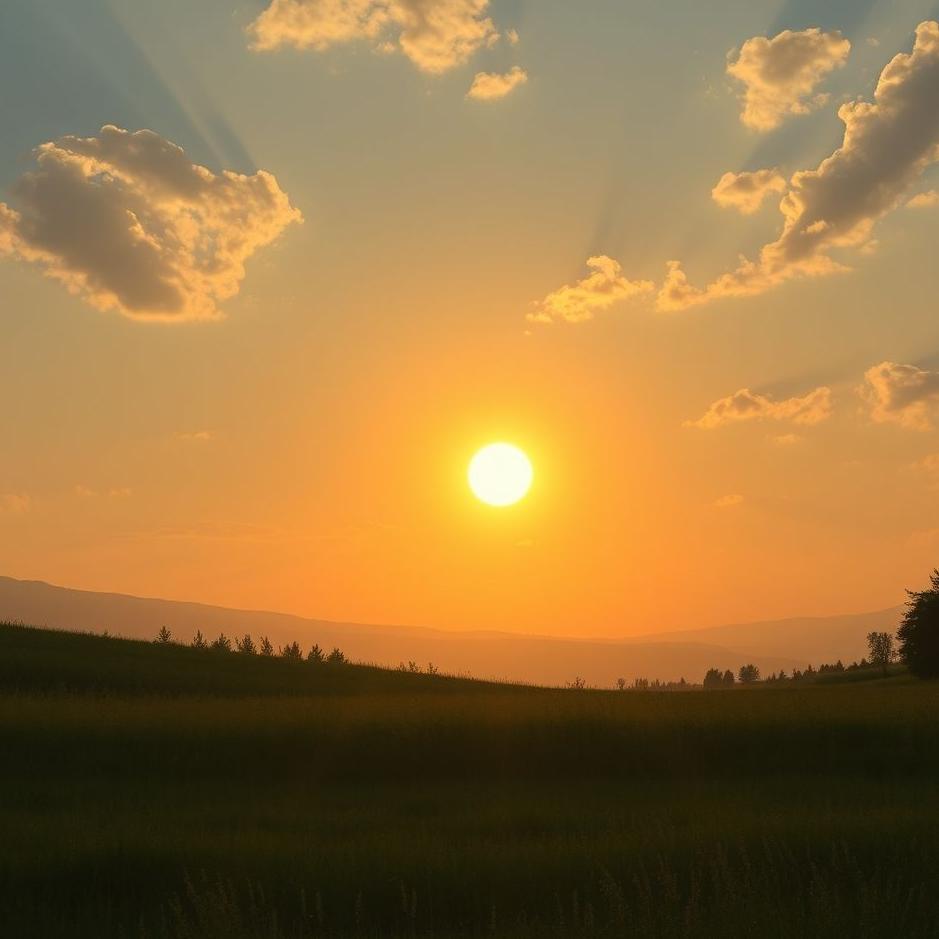 Dream : The sun last forever in a dream