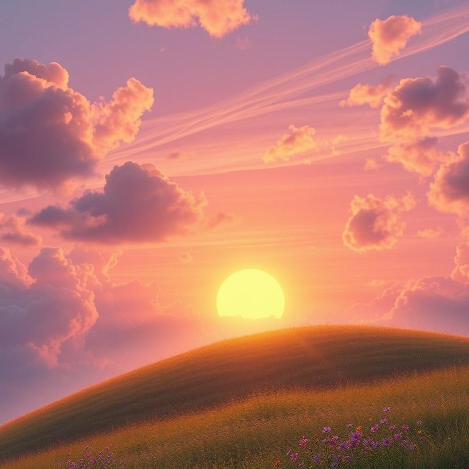 Dream : The sun moving in a dream