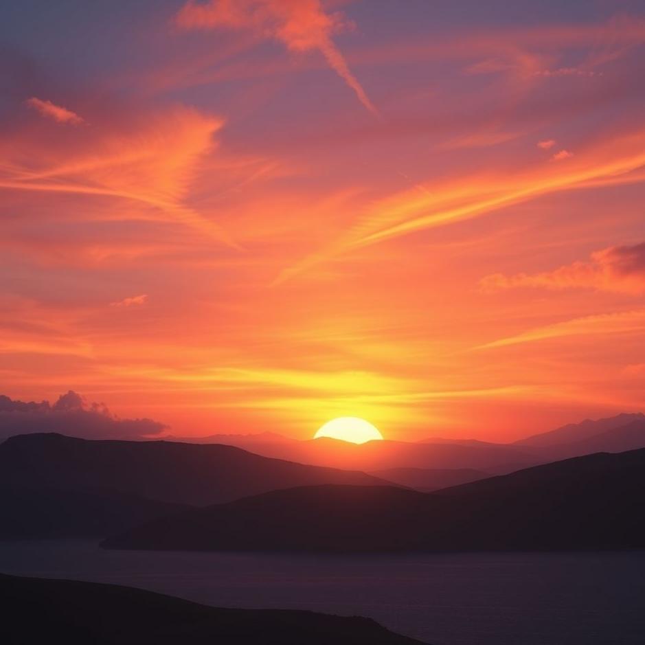 Dream : The sun setting from where it rises in a dream