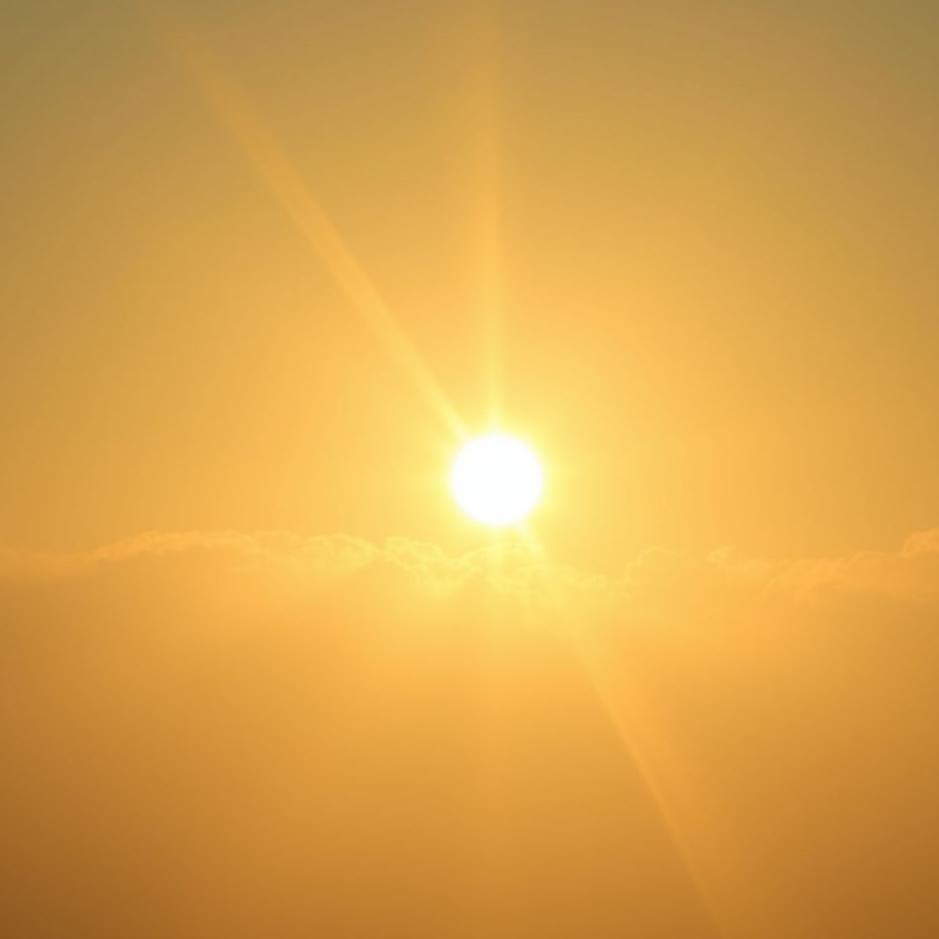 Dream : The sun shining in your eyes in a dream