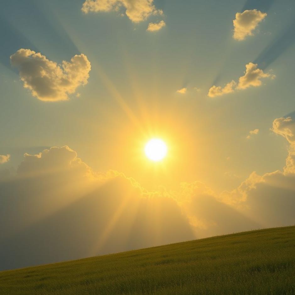 Dream : The sun splitting in a dream