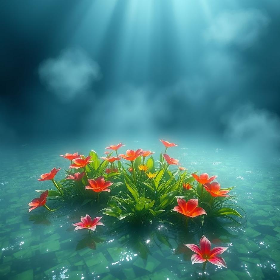 Dream : The surroundings flooded in a dream