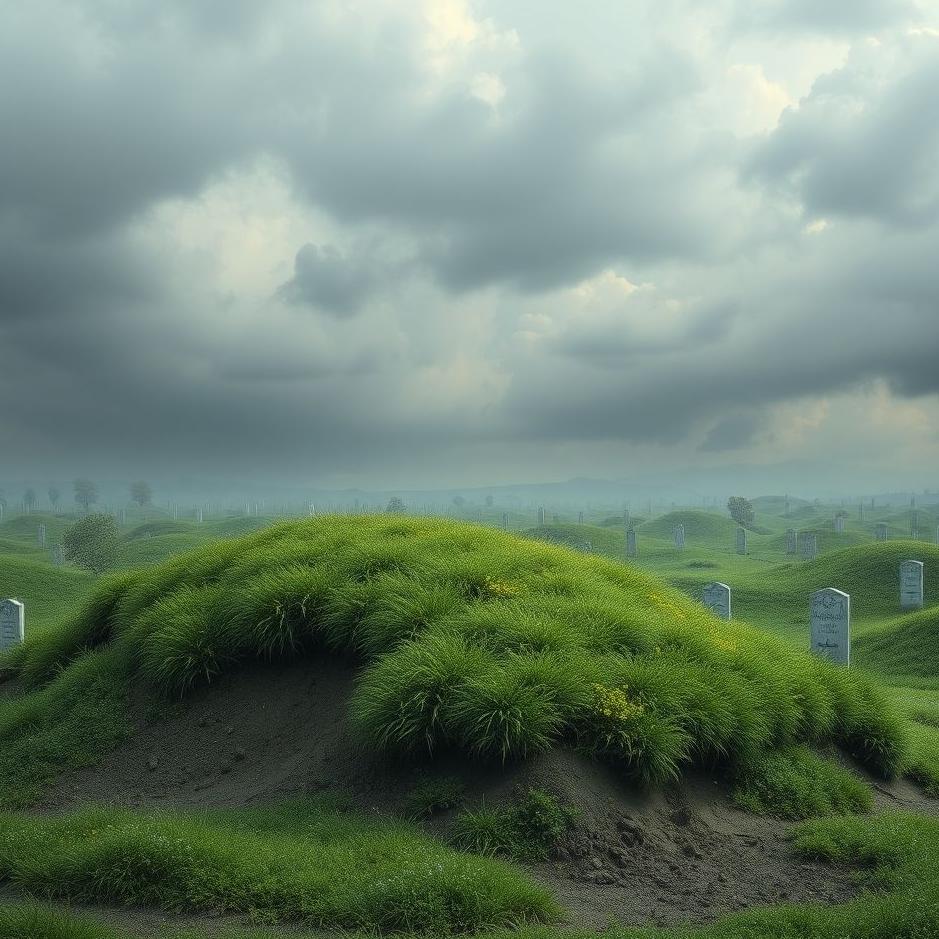 Dream : The swell of the grave soil in a dream