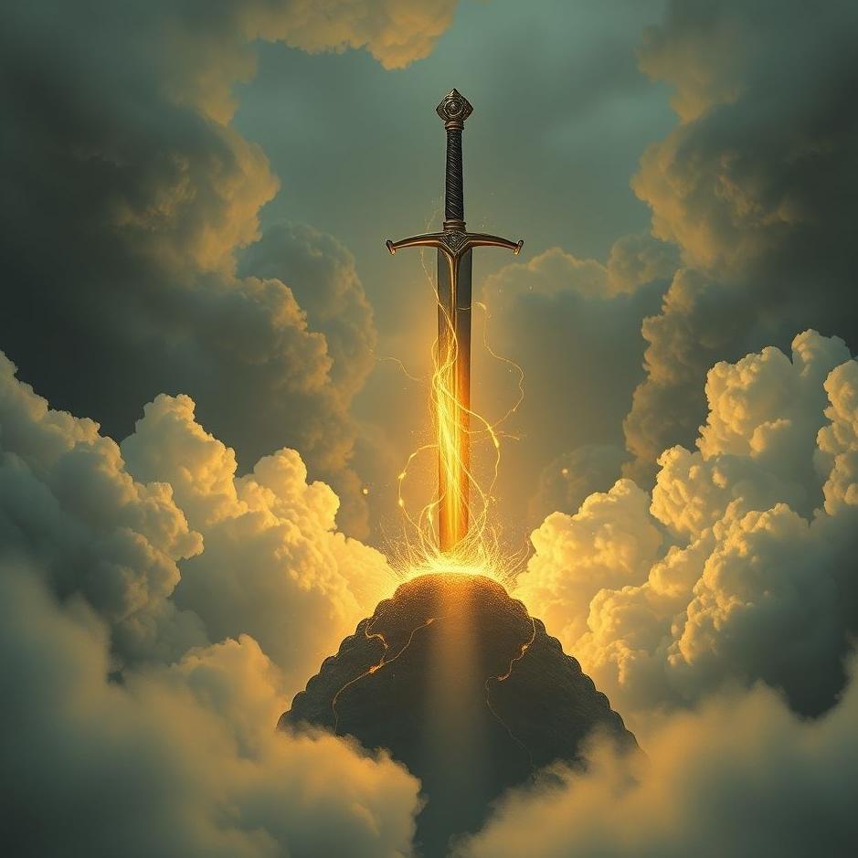 Dream : The sword of the feet in the dream