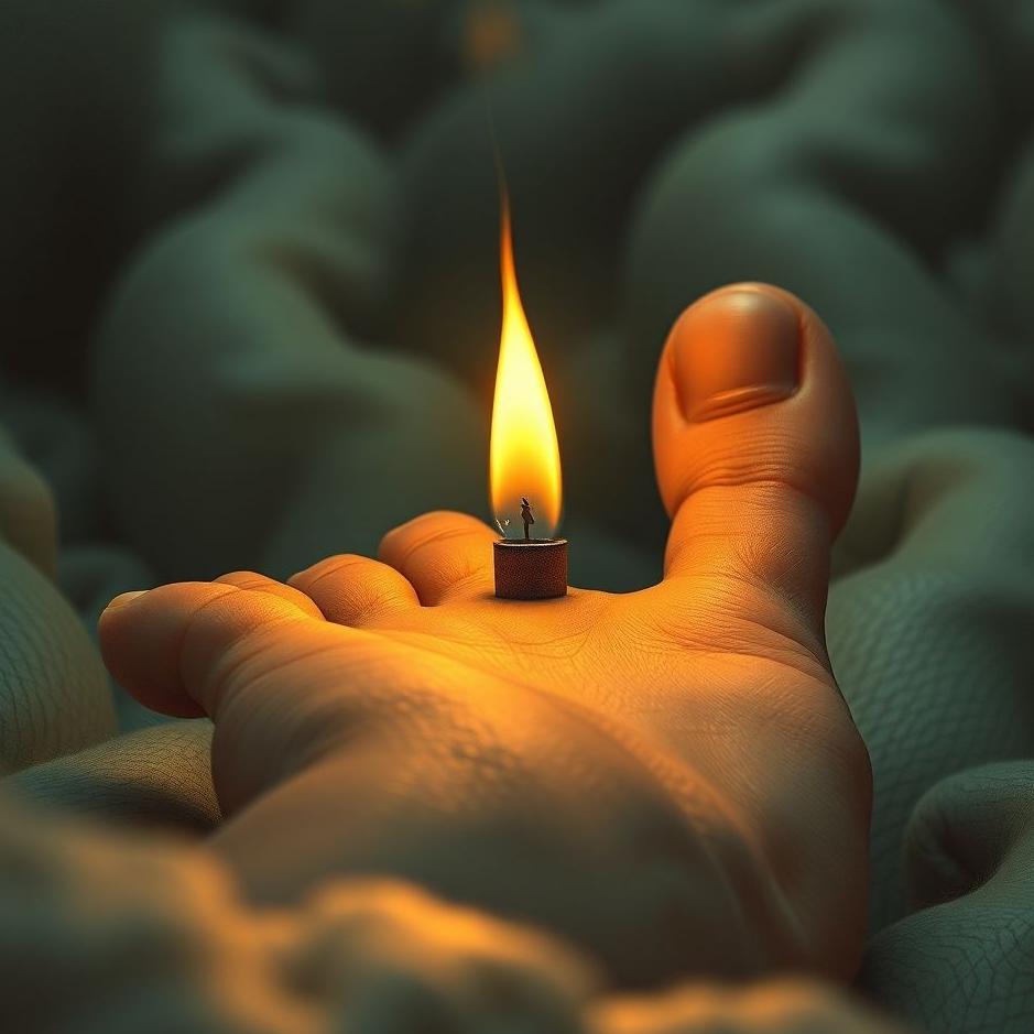 Dream : The tamper of the foot thumb in the dream