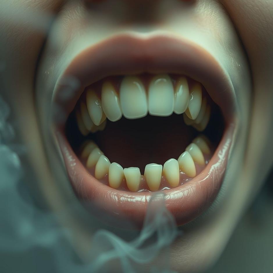 Dream : The ten outer teeth falling out in a dream