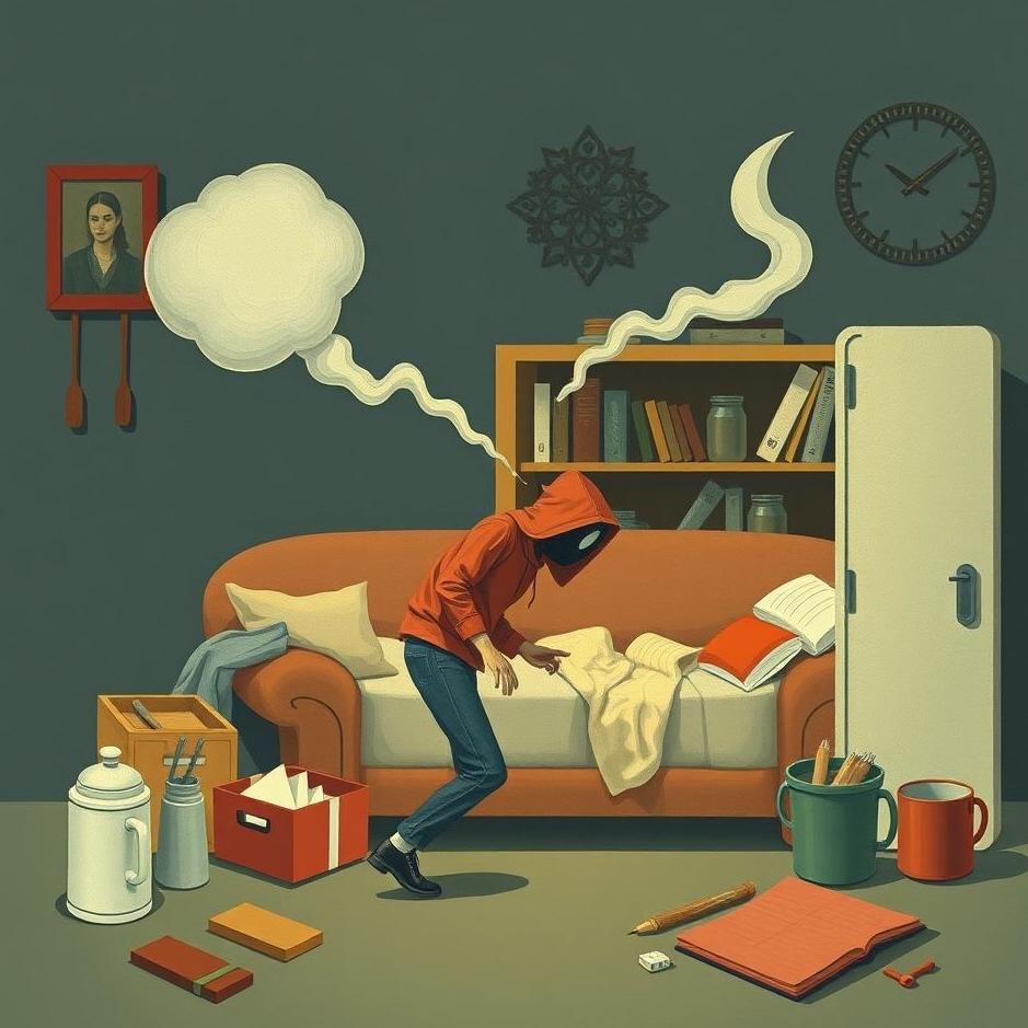 Dream : The theft of household goods in a dream