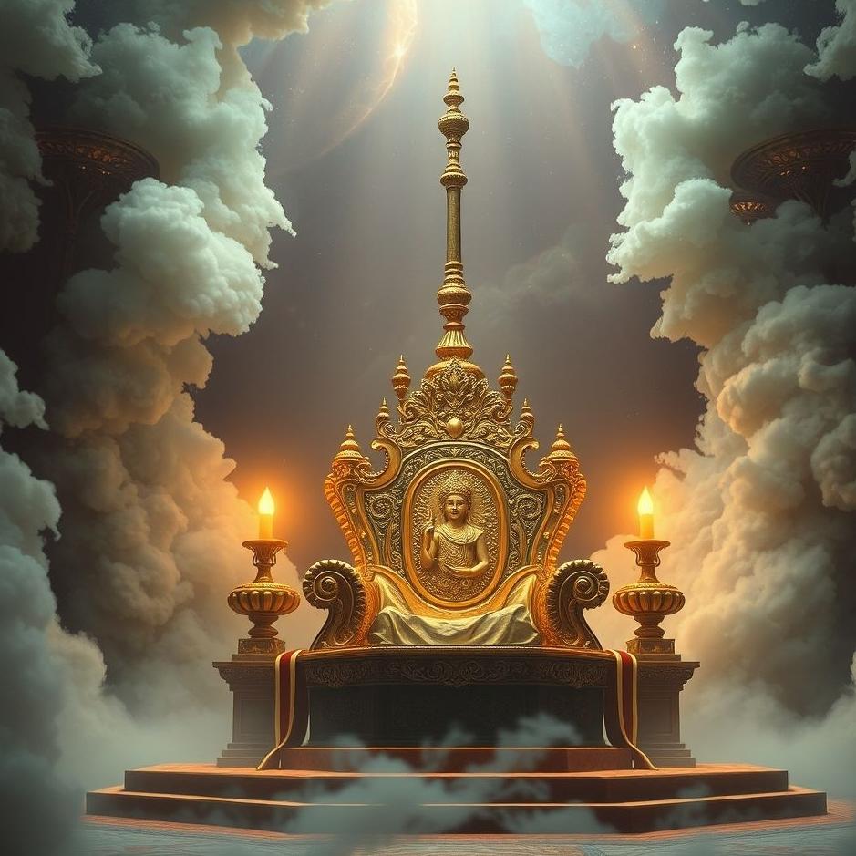 Dream : The throne of a sultan in a dream