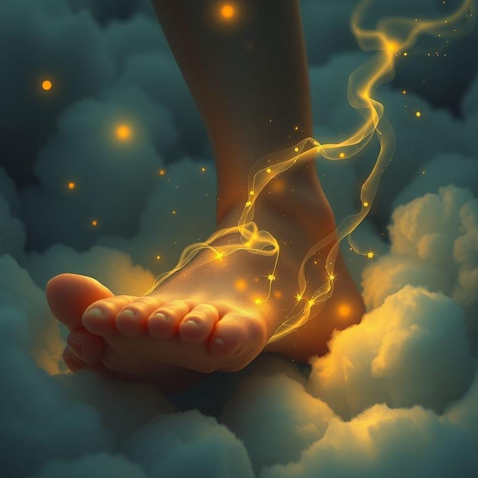Dream : The ticking of the foot in the dream