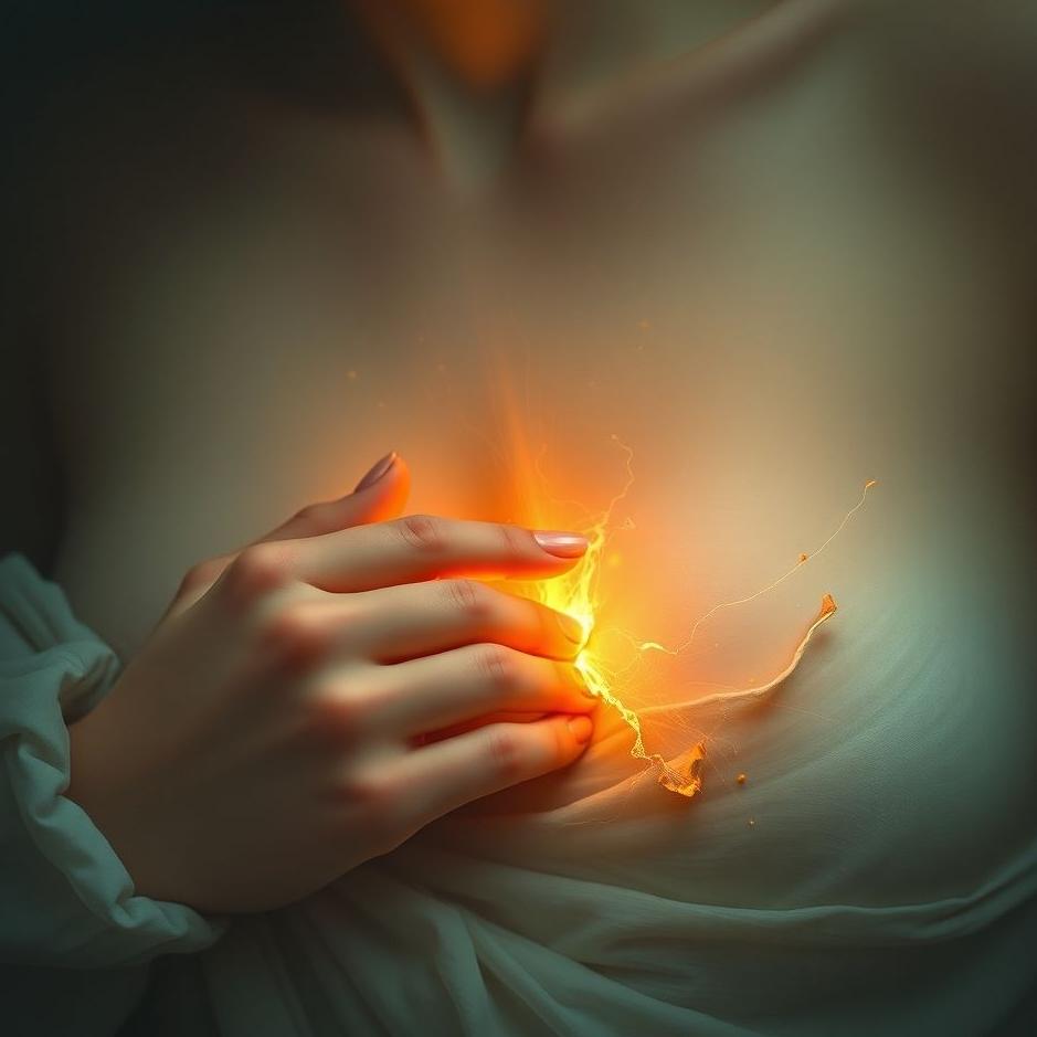 Dream : The tip of the breast breaking off in a dream