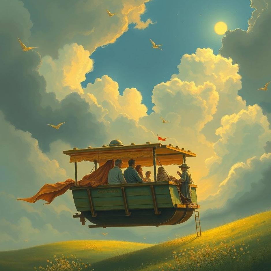 Dream : The transportation of friends in the dream