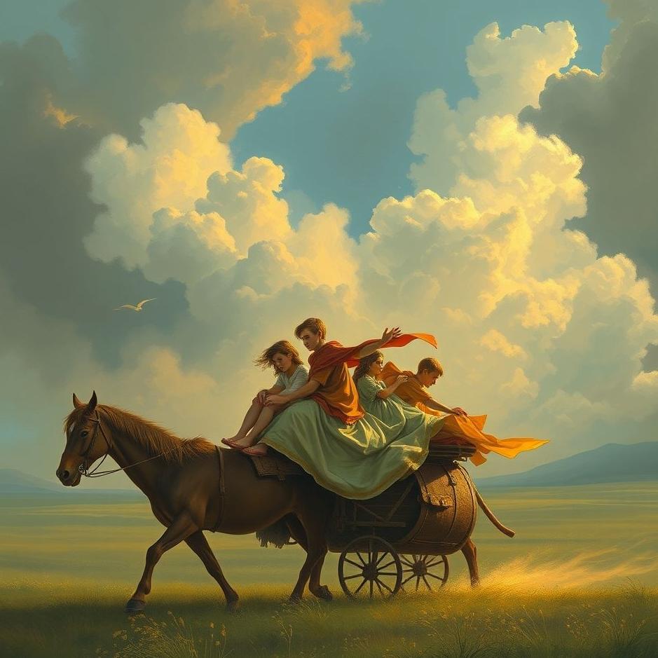 Dream : The transportation of the family in the dream