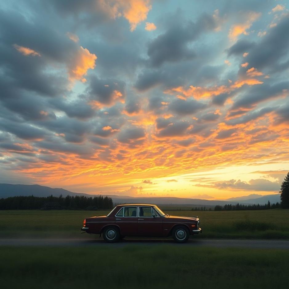 Dream : The trip by car in the dream