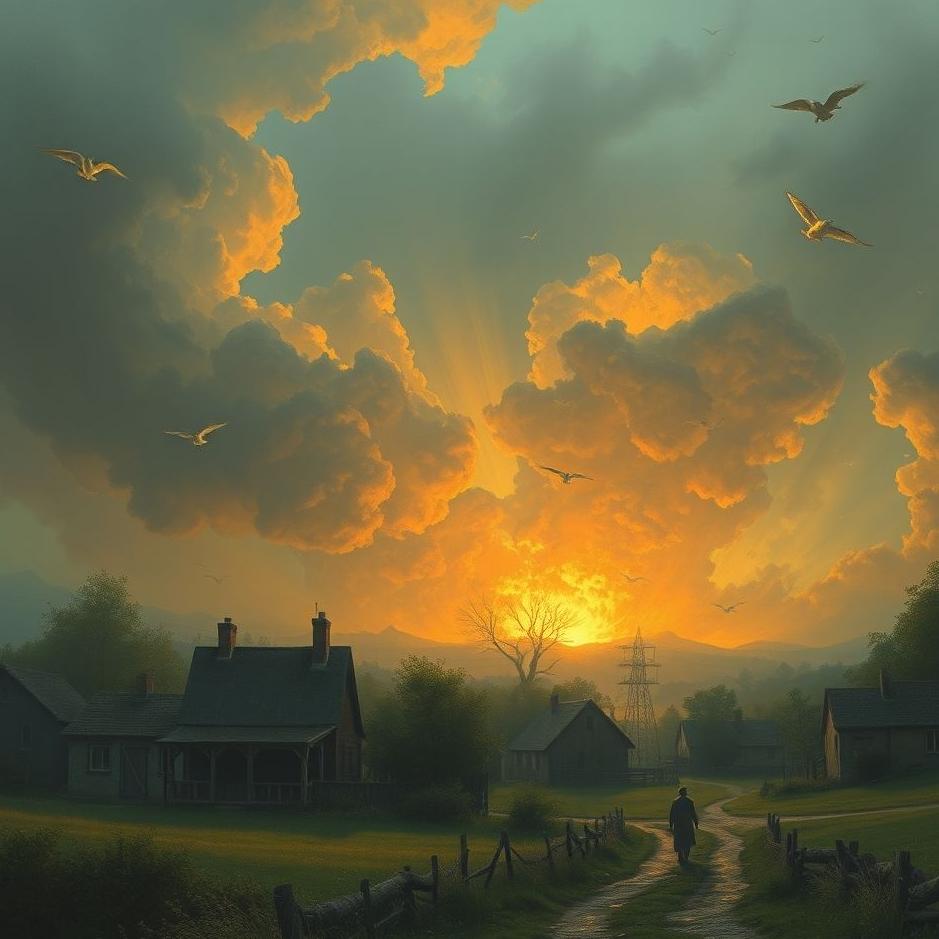 Dream : The village being bombed in a dream