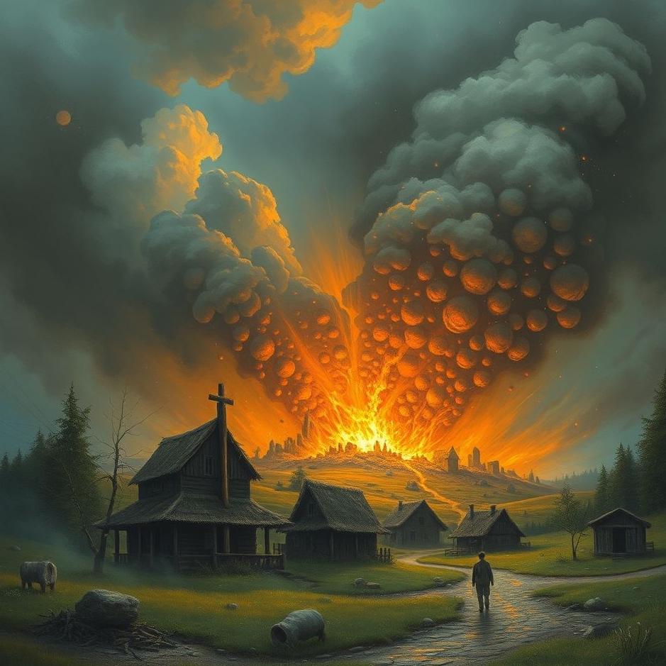 Dream : The village destroyed in a dream