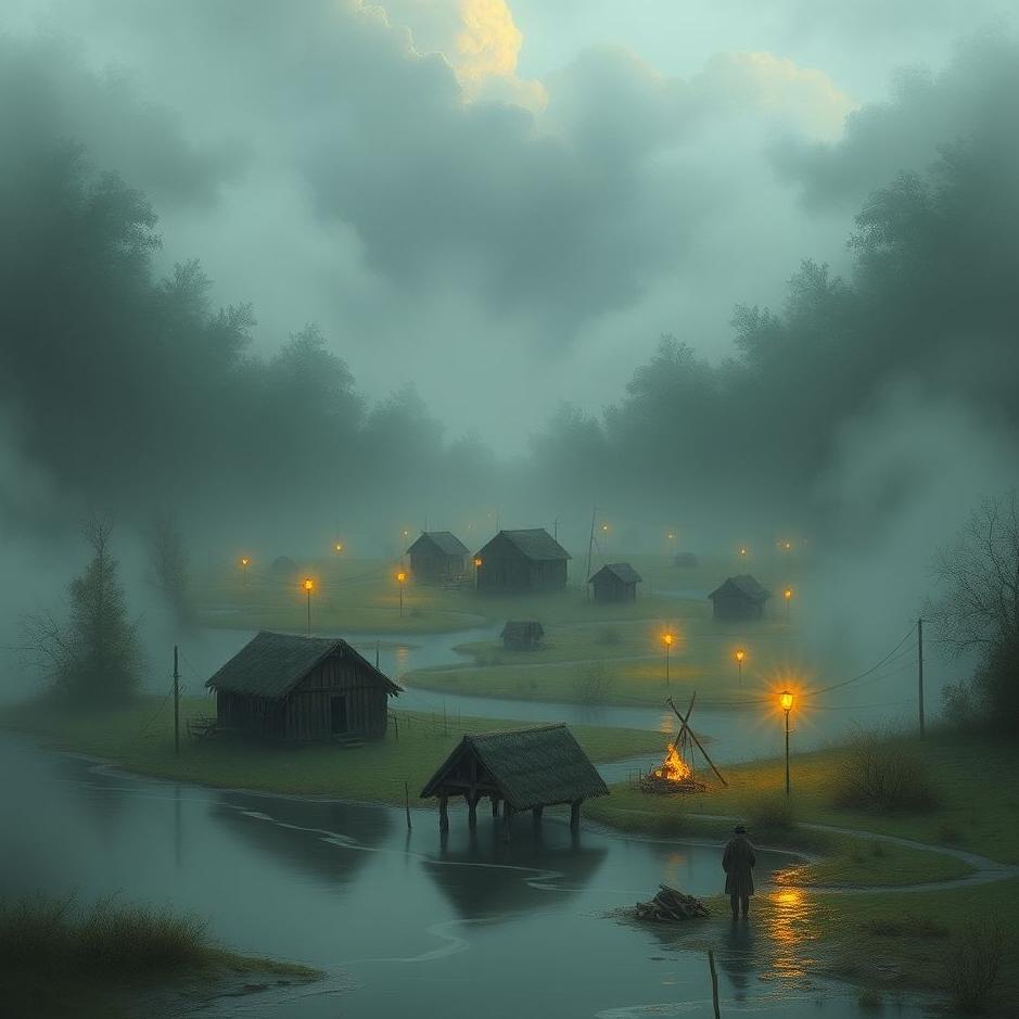 Dream : The village flooded in a dream