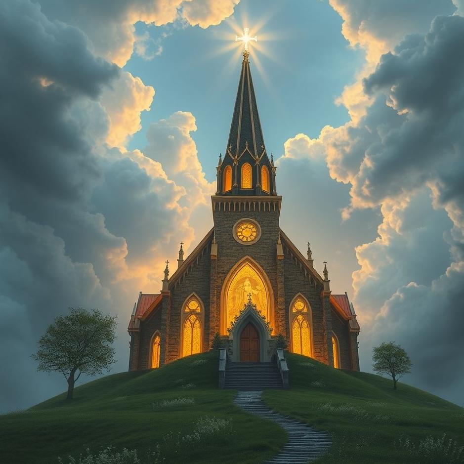 Dream : The Virgin Mary Church in a dream