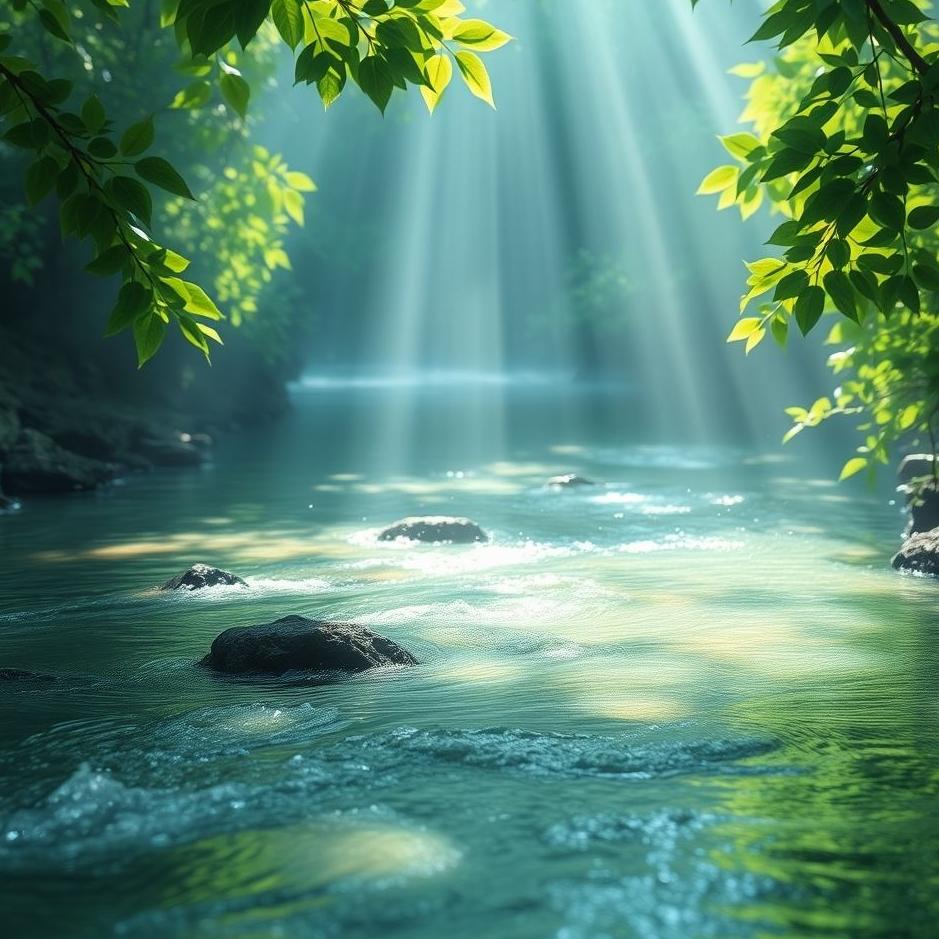 Dream : The voice of flowing water in the dream