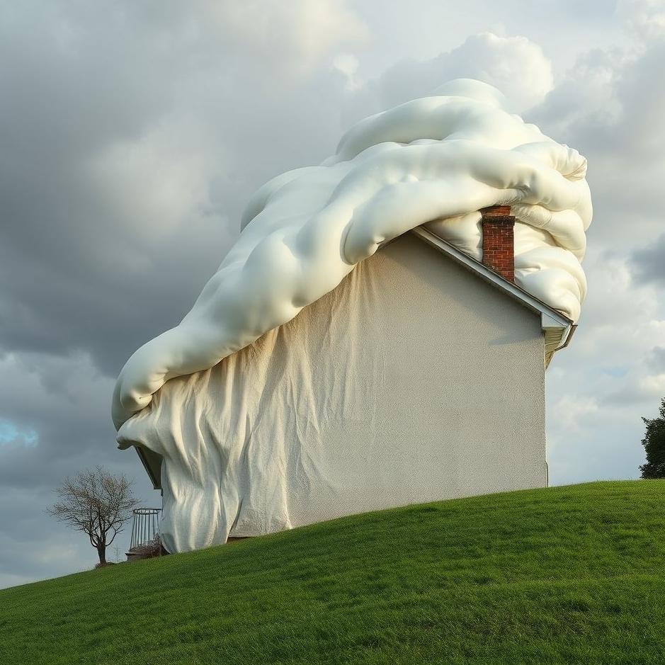 Dream : The wall of a house swelling in a dream