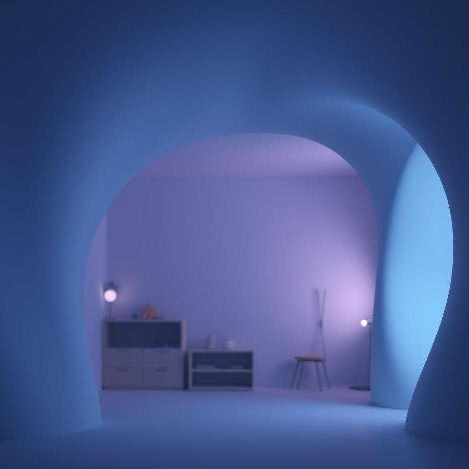 Dream : The walls of a room swelling in a dream