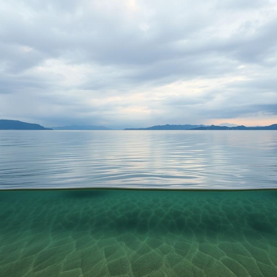 Dream : The water level of the lake rising in a dream