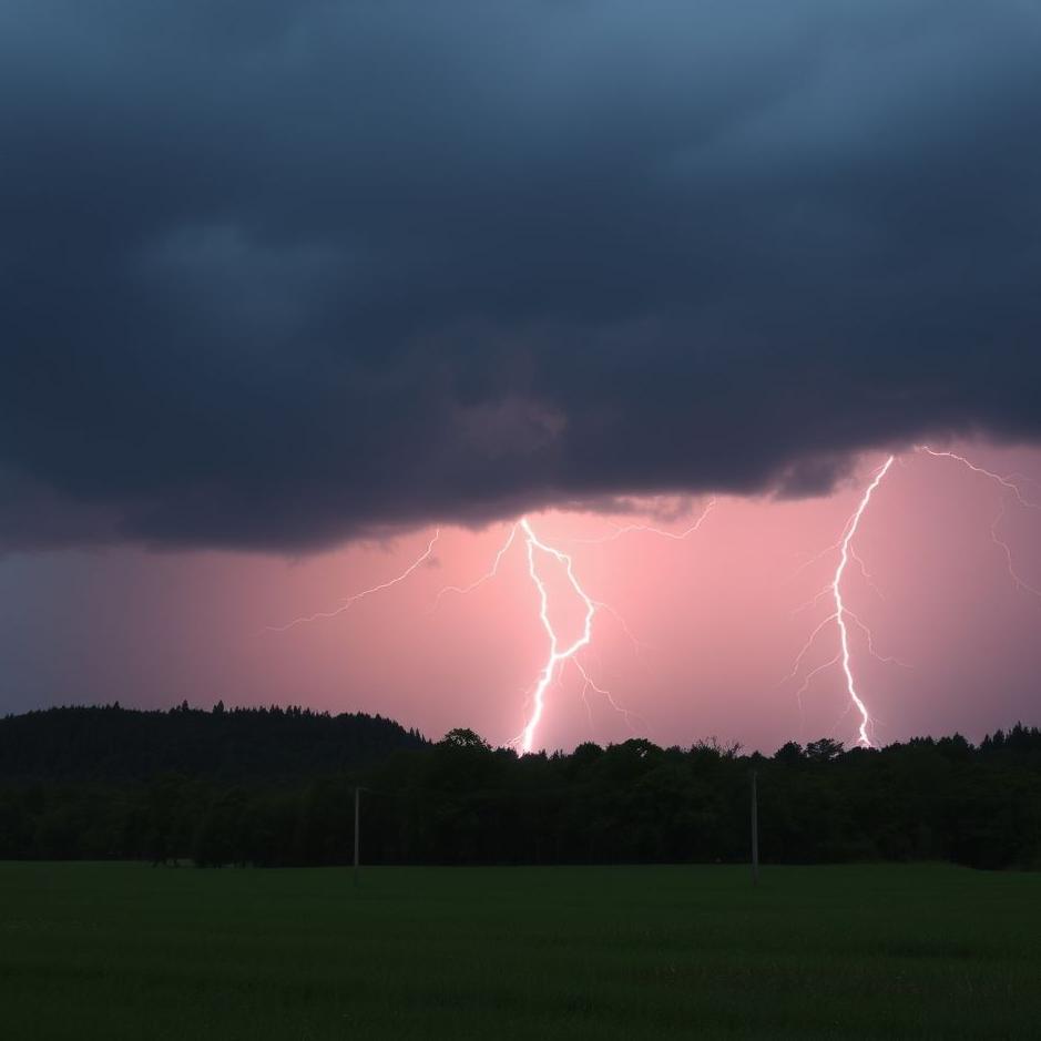 Dream : The weather darkening and thunder in a dream