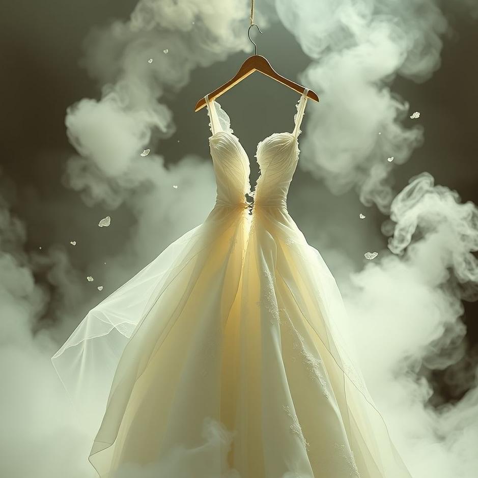 Dream : The wedding dress being torn in a dream