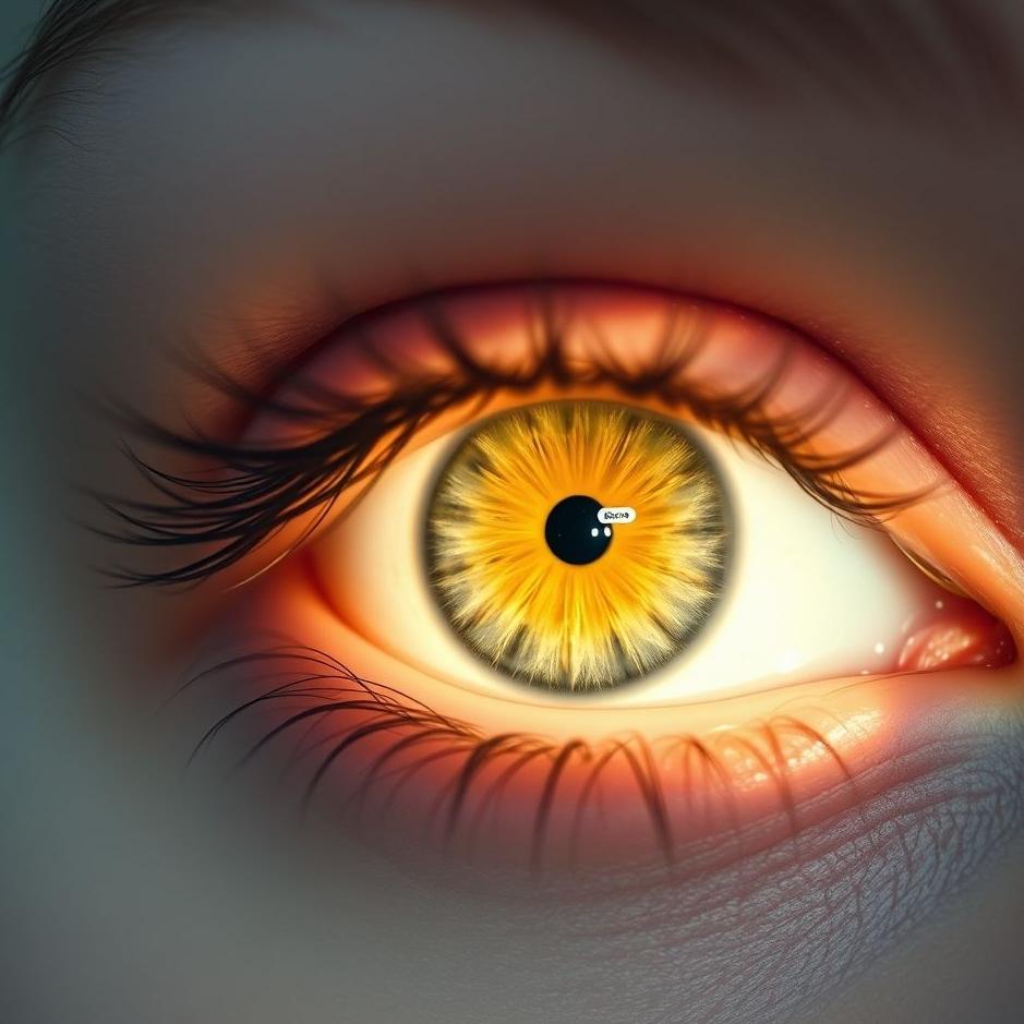 Dream : The whitening of the eye in a dream