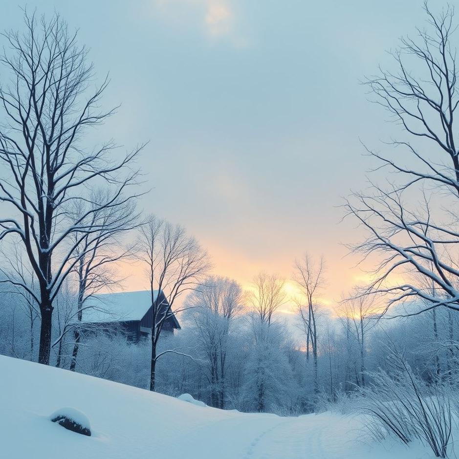 Dream : The winter month in a dream