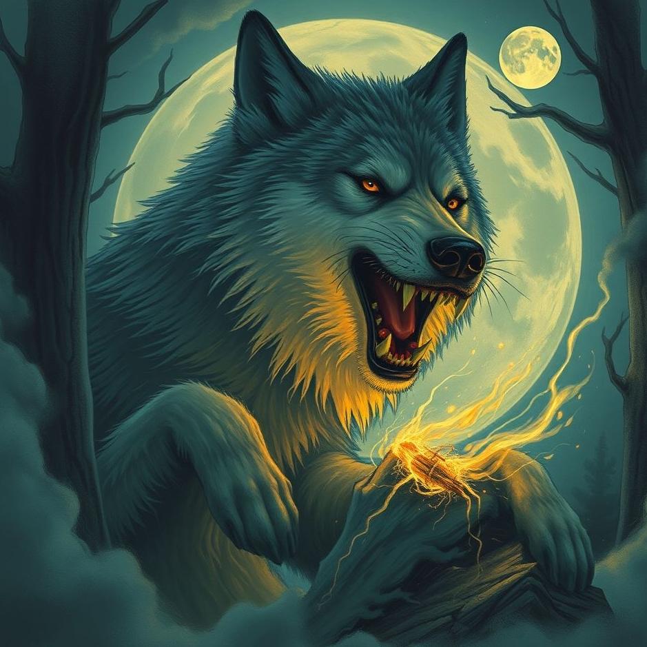 Dream Dictionary : The wolf bite in the dream