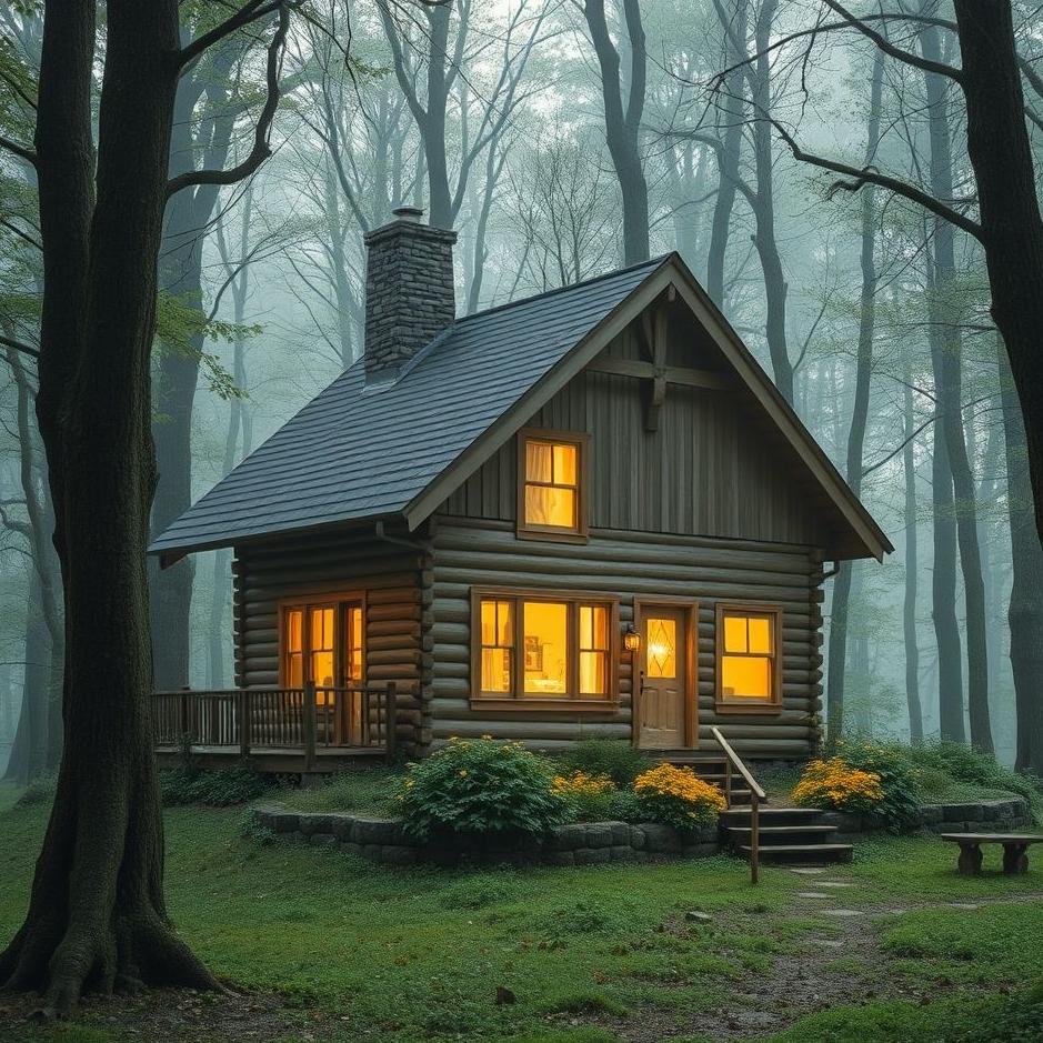 Dream : The wood of a house in a dream
