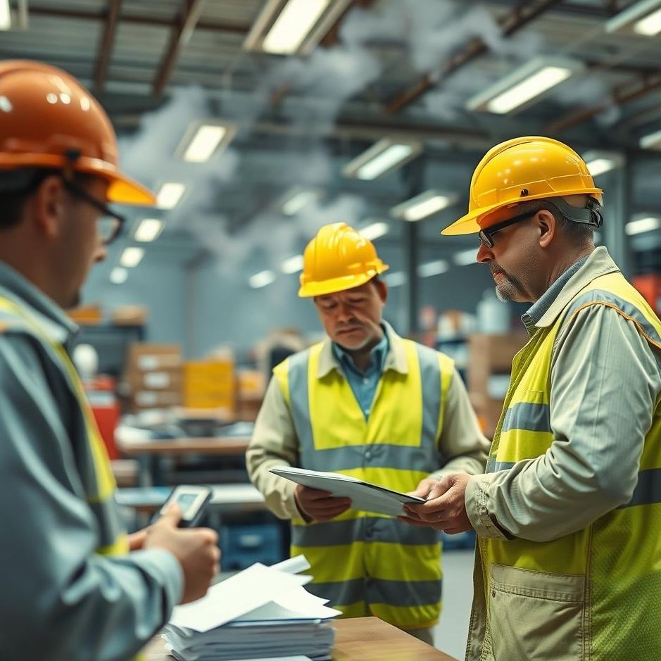 Dream : The workplace being inspected in a dream