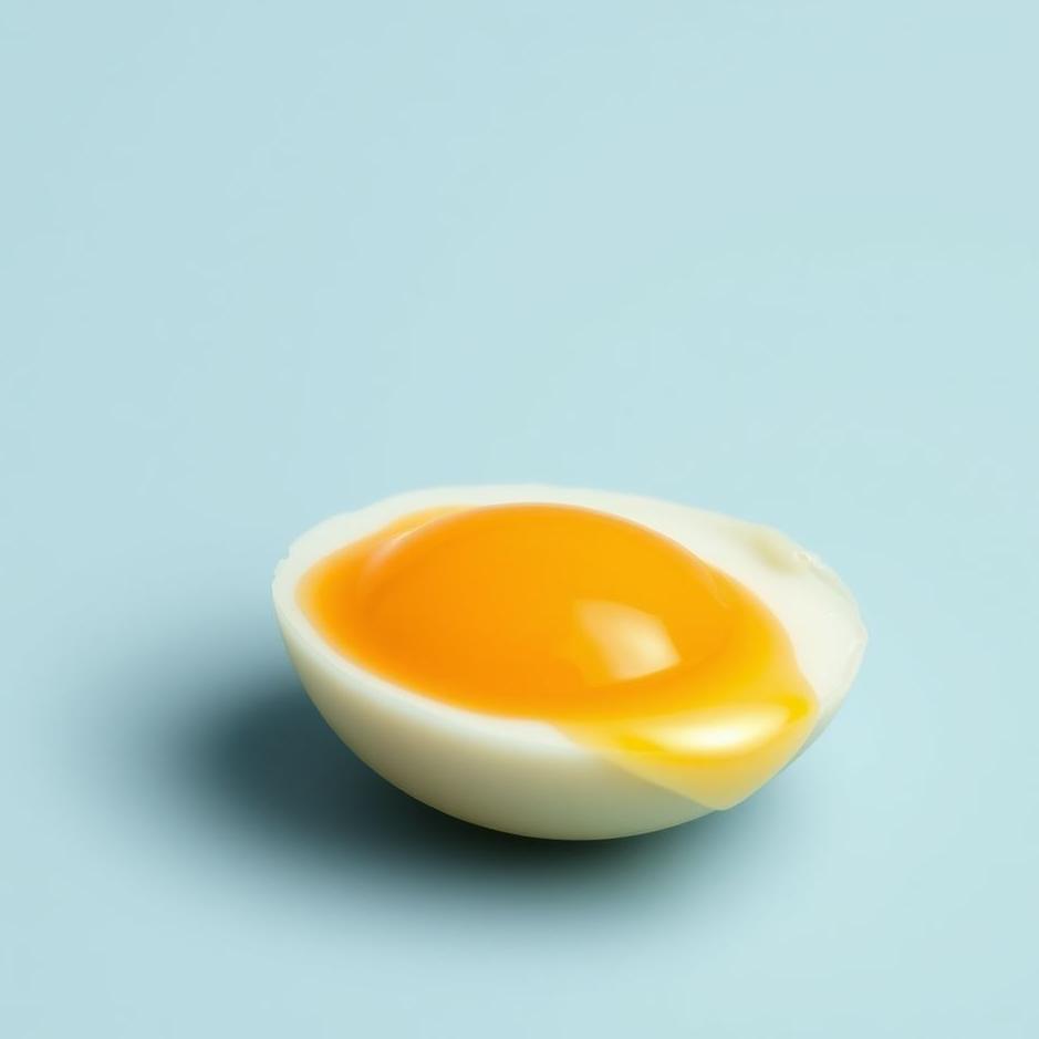 Dream : The yolk of a boiled egg in a dream