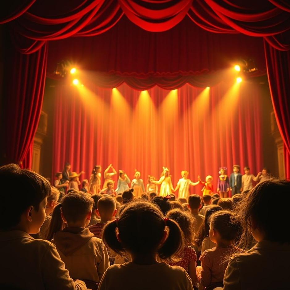 Dream : Theater at school in a dream