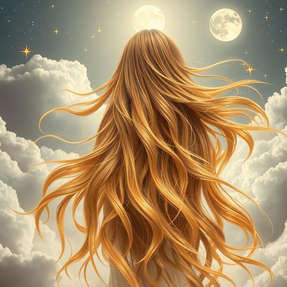 Dream : Thick and beautiful hair in a dream
