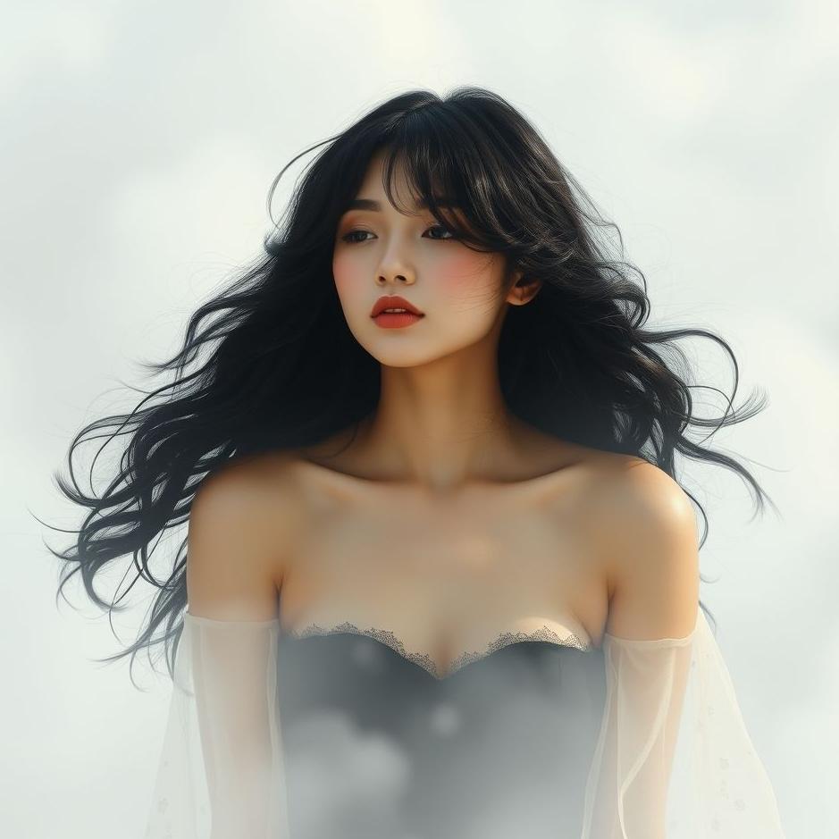 Dream : Thick black hair in a dream