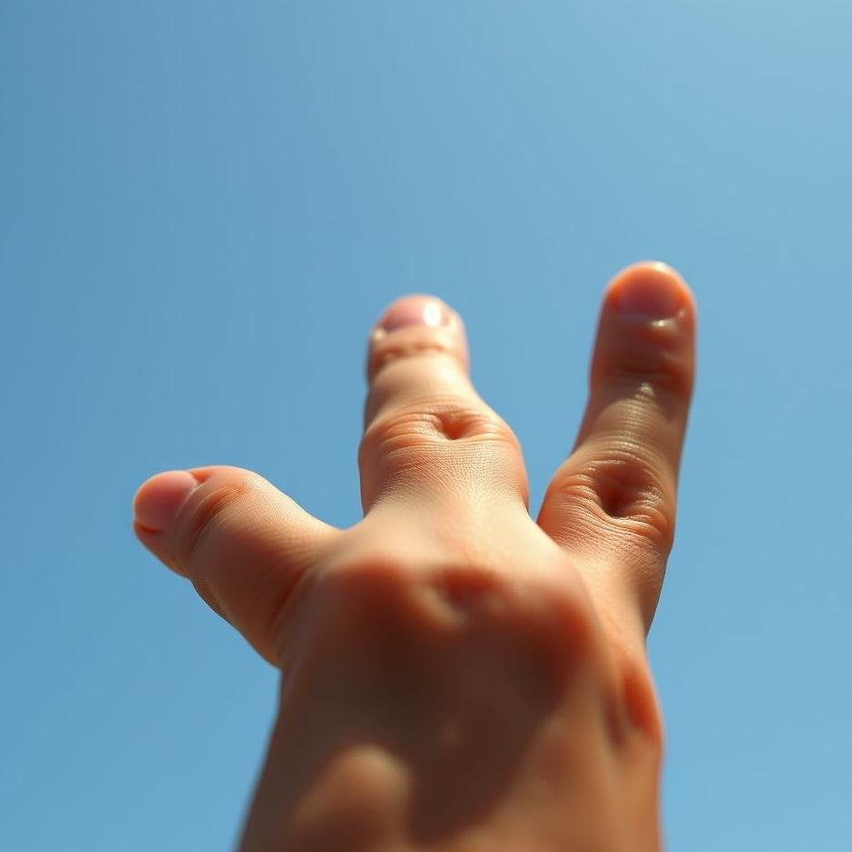 Dream : Thick finger in a dream