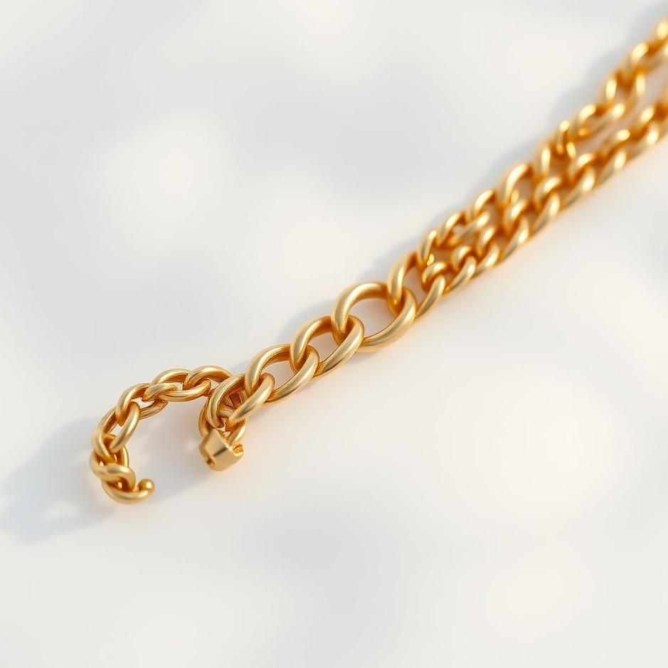 Dream : Thick gold chain in a dream