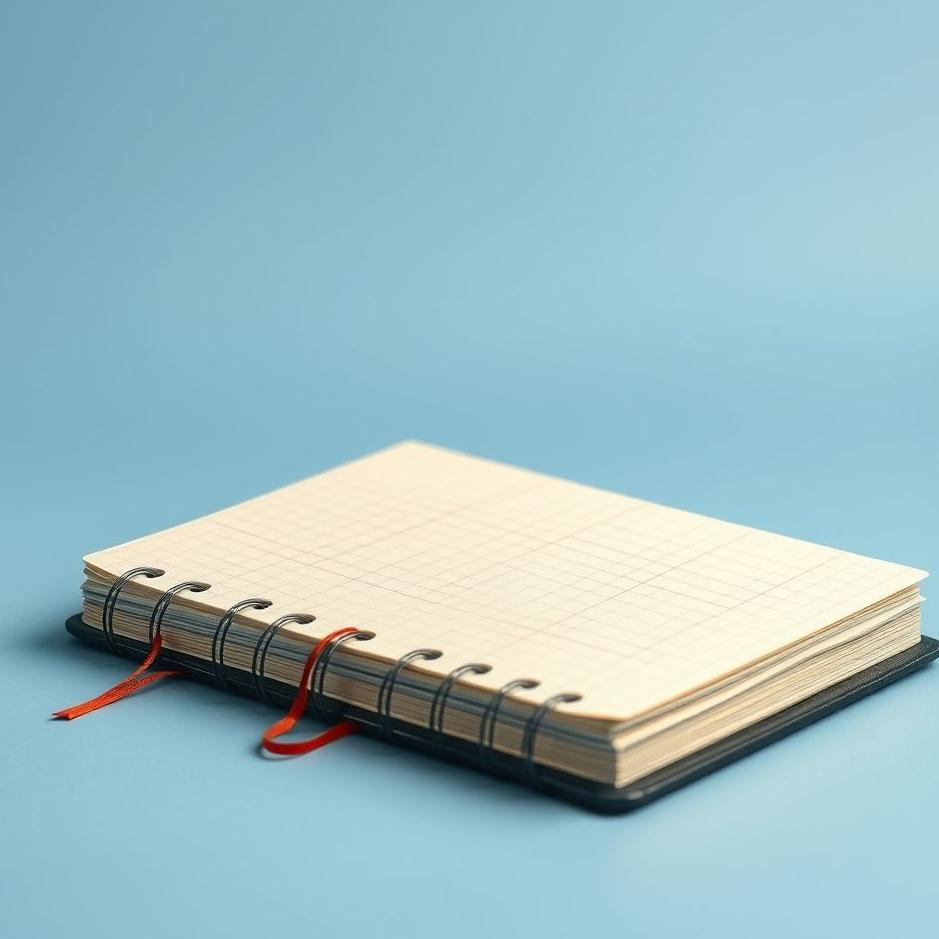 Dream : Thick notebook in a dream
