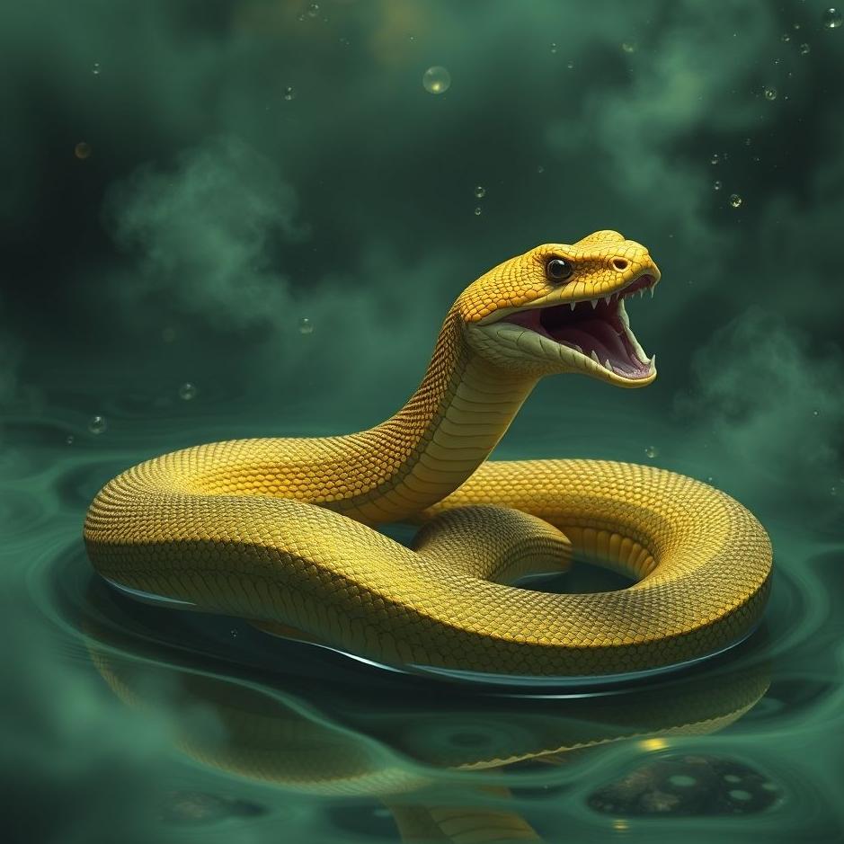 Dream : Thick snakes in a dream