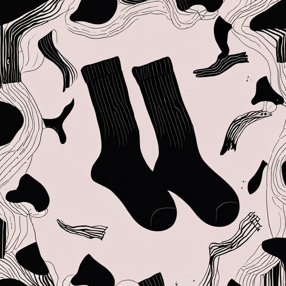 Dream : Thin black socks in a dream