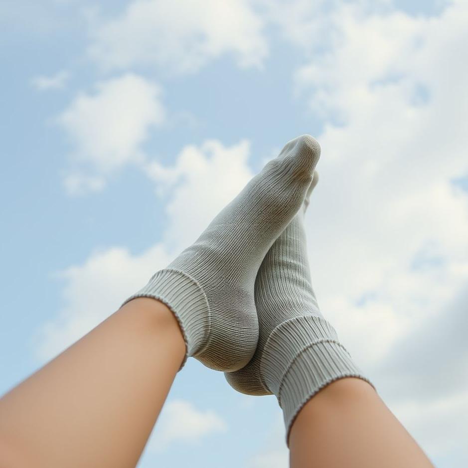 Dream : Thin socks torn in a dream