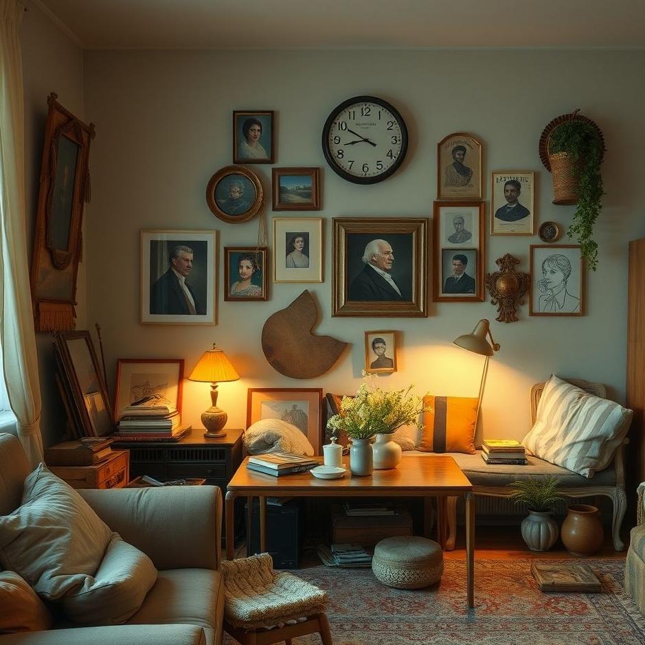 Dream : Things collected at home in a dream