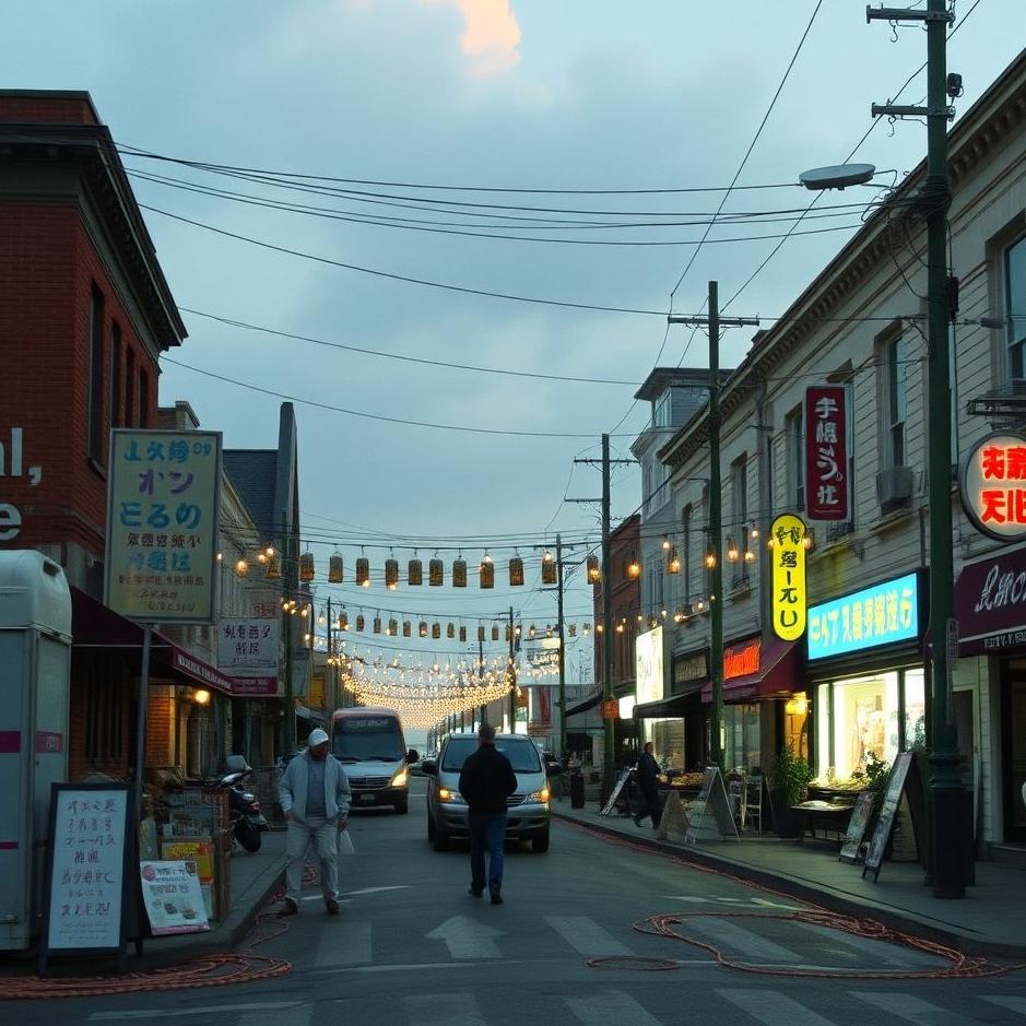 Dream : Things on the street in a dream